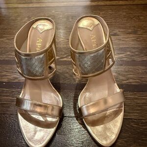 Gold Women's Sandals